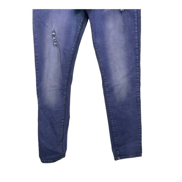 Junbaoss Purple Ombré Distressed Skinny Jeans Size 34 - Picture 7 of 13